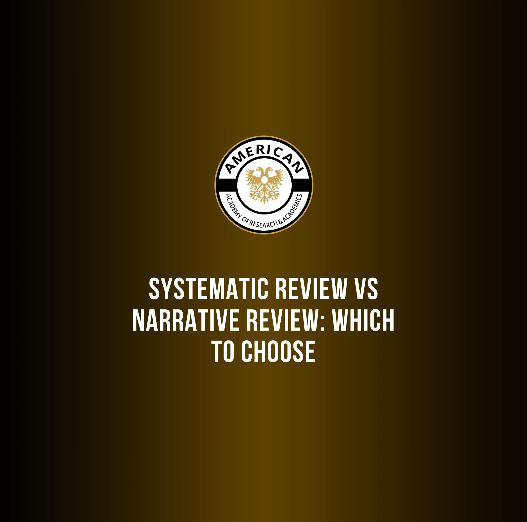 Systematic Review vs Narrative Review | Which to Choose (2026)