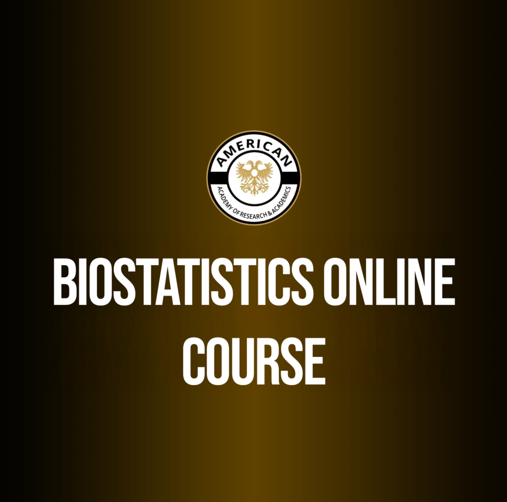 Biostatistics Online Course - American Academy Of Research & Academics
