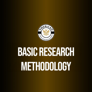 Basic Research Methodology