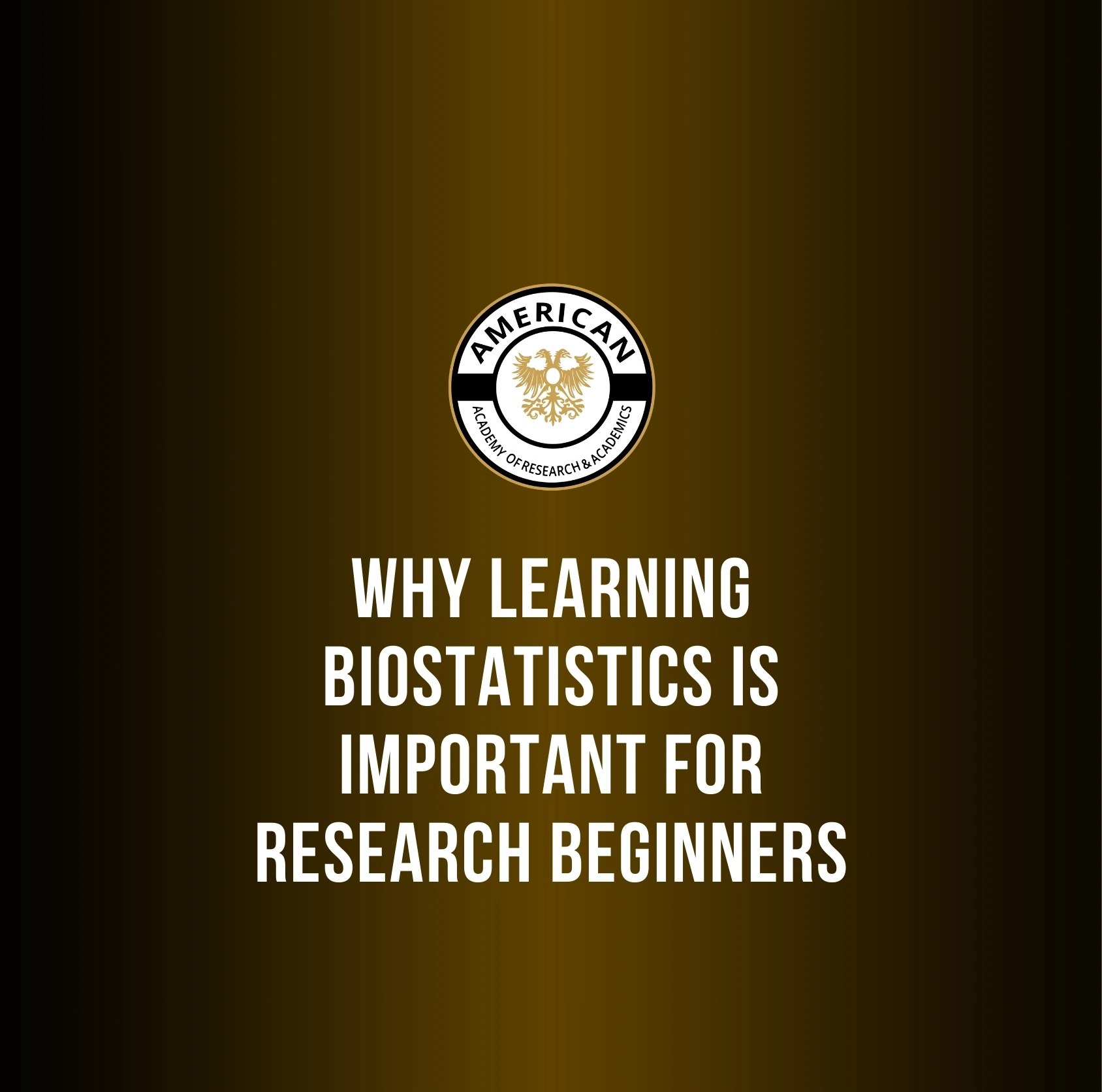 Why Biostatistics Is Important for Research Beginners