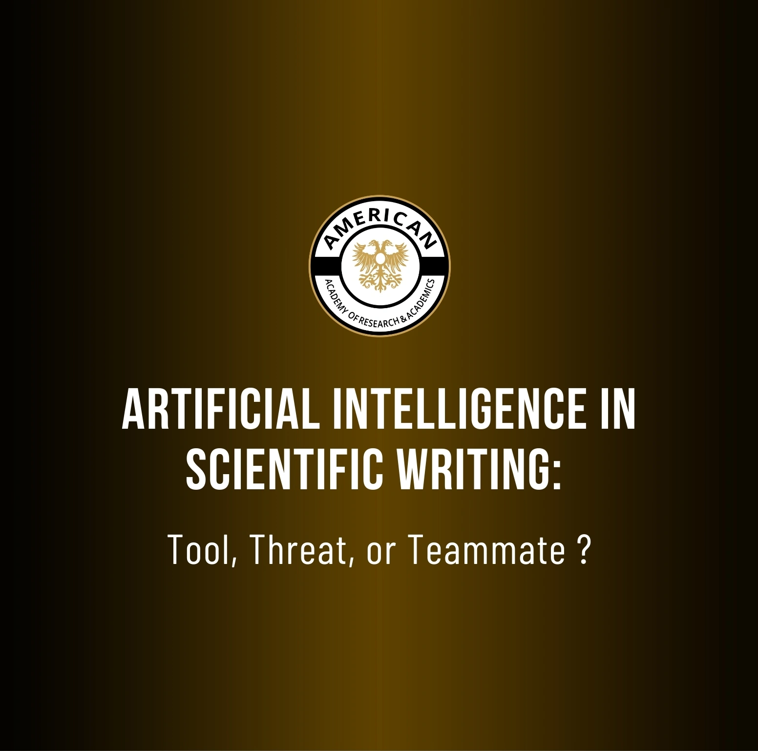 Artificial Intelligence in Scientific Writing