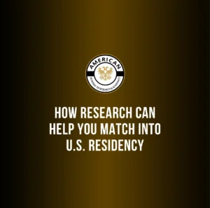 How Research Can Help You Match into US Residency