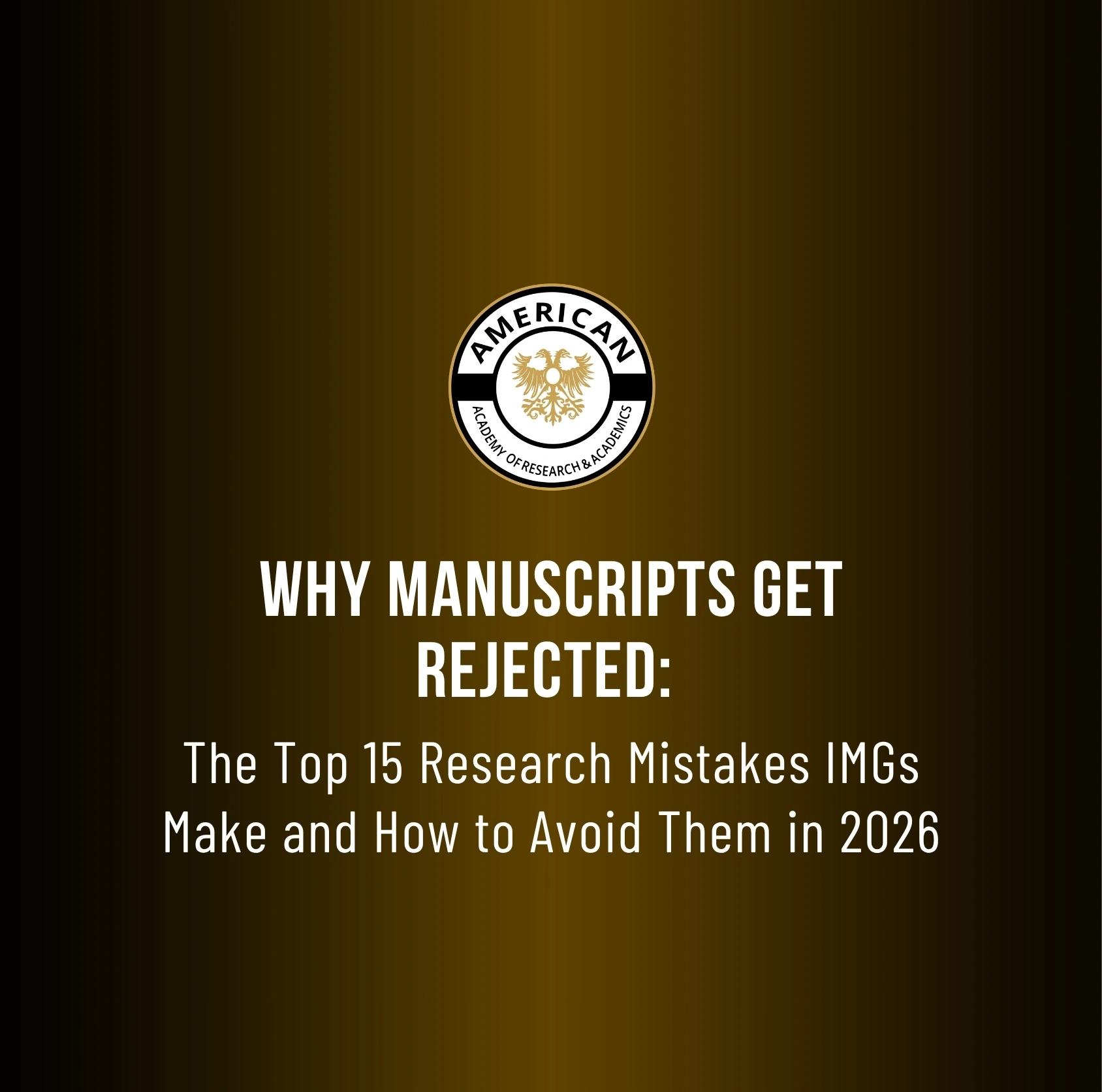 Research Mistakes IMGs Make And How to Avoid Them