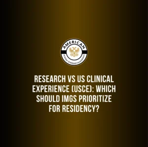 Research vs US Clinical Experience