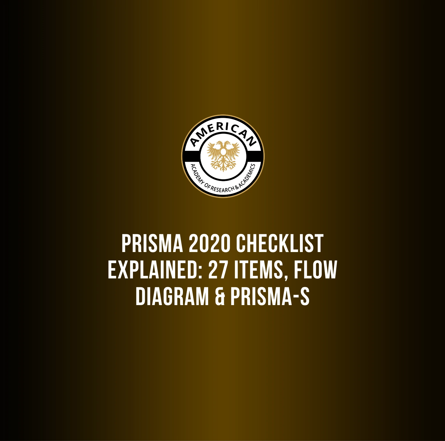 PRISMA 2020 Checklist